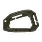 Preview: Karabiner olive plastic von M-Tac auf weissem Hintergrund